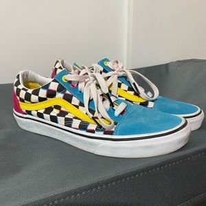 Vans Old Skool - Retro Neon Checkered